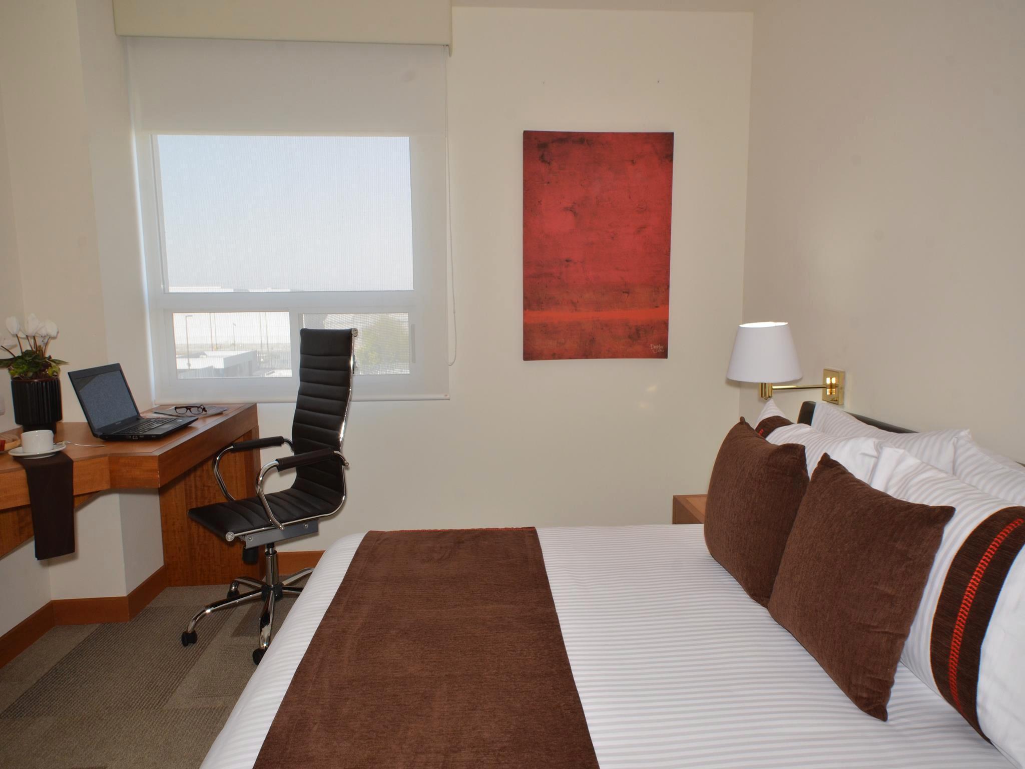 Mision Express Monterrey Aeropuerto La Fe Hotel Apodaca Bagian luar foto